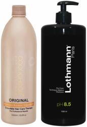 Cocochoco CHOCO CSÁBÍTÁS CSOMAG: 1L Keratin+1L Lothmann Mélytisztító Sampon