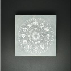 R. M. ékszer Ásványok Szelenit négyzet zodiákus 7-8cm (109638)