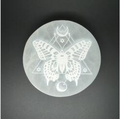 R. M. ékszer Szelenit korong pillangó 8cm (109589)