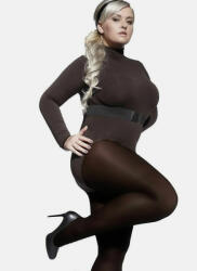 Adrian Fabryka Rajstop ADRIAN PERLA 40 DEN plus size microfiber chocolate harisnyanadrág