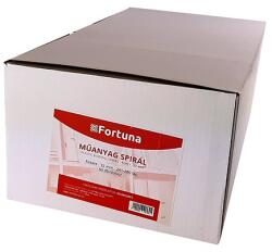 FORTUNA Iratspirál műanyag FORTUNA 32mm 241-280 lap fekete 50/dob - irodaszerwebaruhaz