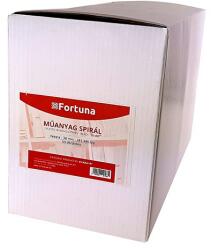 FORTUNA Iratspirál műanyag FORTUNA 38mm 281-340 lap fekete 50/dob - irodaszerwebaruhaz