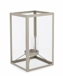 Bizzotto Set 6 felinare metal gri Janie 18.5x18.5x30.5 cm (0141340)