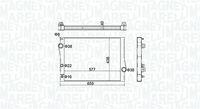 Magneti Marelli Radiator, racire motor MAGNETI MARELLI 350213163500 (350213163500)