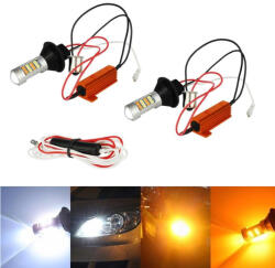  BA15S Led izzó nappali menetfény és index funkcióval 2db (2493) - royaltuning