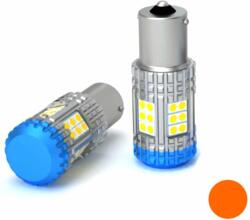 BA15S led narancssárga CANBUS EXTRA 2db (1764)