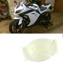  Felnicsík szett ezüst fehér -fényvisszaverős- (247) - royaltuning