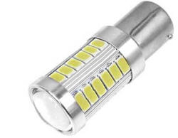 BA15S led fehér projektoros -prémium- 2db (378)