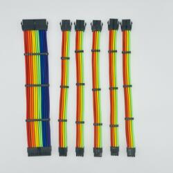 SAMA Set Prelungire Cabluri Sursa Pc SAMA Modding Multicolor (SPCSM-M)