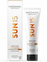 MÁDARA Cosmetics Beach Shimmering Sunscreen SPF 15 100 ml