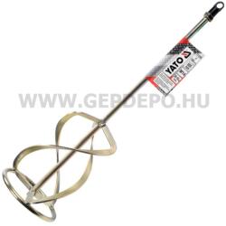 TOYA keverőszár (habarcs) M14 befogás, tripla spirál - 160x600 mm (20-30 kg) (YT-5508)