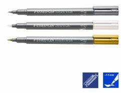 STAEDTLER Металиков маркер с връх четка 8321 1-6мм
