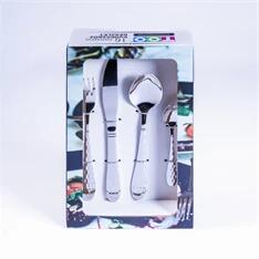 TOO KT-479 S Honey Silver 16 db-os ezüst evőeszköz készlet (KT-479 SILVER) - bestbyte