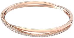 Swarovski Brățară strălucitoare din bronz Twist 5620552 5, 8 x 5, 2 cm