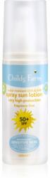 Childs Farm Suncare Sun Spray gyermek spray a napozáshoz SPF 50+ parfümmentes 100 ml