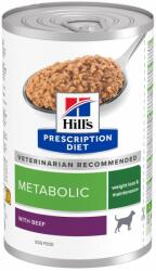 Hill's Prescription Diet 12x370g Hill's Prescription Diet Metabolic nedves kutyaeledel marhahús