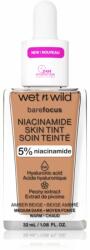 Wet n Wild Bare Focus Niacinamide Skin Tint könnyű hidratáló alapozó árnyalat Amber Beige (Warm) 32 ml