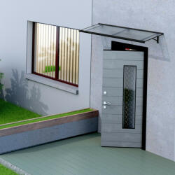 LANIT PLAST bejárati előtető LANITPLAST RUMBA XL 197/54 antracit LG2761 (LG2761)