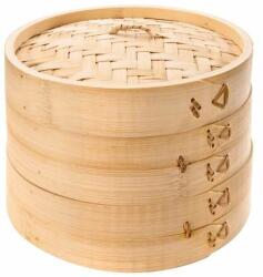 Tescoma NIKKO Bambusz párolókosár ø 20 cm, kétszintes (389530.00) - pepita