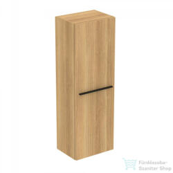 Ideal Standard I. Life A 40x30x120 cm-es 1 ajtós szekrény fogantyú nélkül, Natural oak T5261NX (T5261NX)