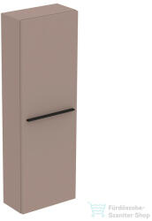 Ideal Standard I. Life S 40x21x120 cm-es 1 ajtós szekrény fogantyú nélkül, Greige matt T5289NH (T5289NH)