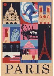 Clementoni 39843 - Style In The City - Paris - 1000 db-os Compact puzzle