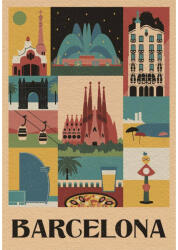 Clementoni 39847 - Style In The City - Barcelona - 1000 db-os puzzle (39847)