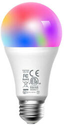 Meross Bec Smart LED Meross MSL120EU, E27, 810lm, 2700K-6500K, 9W, Control vocal, WiFi, RGB (057091)
