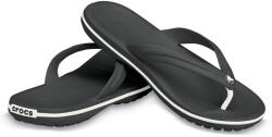 Crocs Crocband Flip unisex lábujjközös papucs fekete-fehér 11033-001
