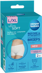 Canpol Babies Szülés előtti és utáni 2in1 kismama bugyi - L/XL méret (2 db)