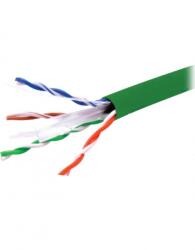  Rola cablu de retea RJ45 305m UTP cat. 6 CU Verde, TED002501 (TED002501)