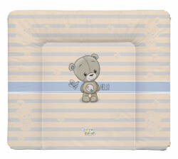 Babastar puha pelenkázó lap 75*72 cm - Kék maci + pillangó - babastar