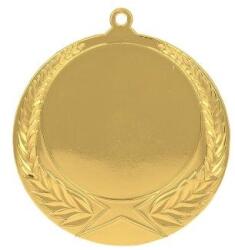  Sport érem MMC1170 arany, 70mm átmérő, 50mm érembetét, 2, 5mm vastag