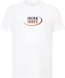 Jack & Jones Plus Póló 'GRADIENT' fehér, Méret 3XL