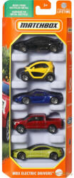 Mattel - Kisautók MBX Electric Drivers 5 db-os szett (HVT60)