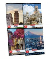 Herlitz A4-es sima füzet 32 lapos - City