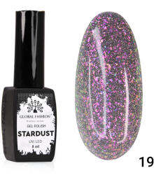 Global Fashion Oja semipermanenta Stardust, reflectorizant, Global Fashion 8ml, 19
