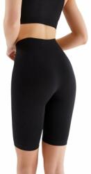 Gabriella Track Rib rövid leggings, fekete, S/M