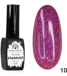 Global Fashion Oja semipermanenta Stardust, reflectorizant, Global Fashion 8ml, 10