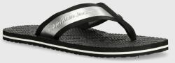 Calvin Klein Jeans flip-flop BEACH SANDAL IN MET fekete, férfi, YM0YM00950 - fekete Férfi 41