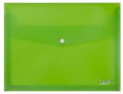 KARTON P+P Mapă din plastic cu capsă A4, semitransparentă, cu extindere până la 2cm - OPALIN verde