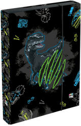 KARTON P+P Dinoszaurusz füzetbox A/4, jumbo, OXY GO Dino, fekete (KPP-8-77024)