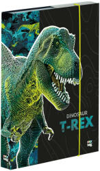 KARTON P+P Dinoszaurusz füzetbox A/5, T-REX, zöld-fekete (KPP-1-69224)