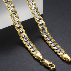 Elegance Zsófi gold filled karlánc arany - fehérarany fazonban 6 mm 18 cm - 20 cm - 22, 5 cm választható (kar - 121-23)