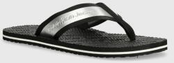 Calvin Klein Jeans flip-flop BEACH SANDAL IN MET fekete, férfi, YM0YM00950 - fekete Férfi 40