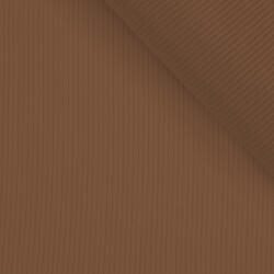 Takoy Konfekció anyag bordás Jersey új OSKAR karamell № 10