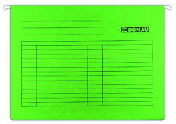 DONAU Függőmappa DONAU A/4 karton zöld 25 darabos (U7410905-06) - fotoland