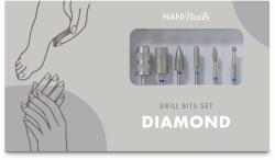 NANI set de capete pentru freză - Diamond