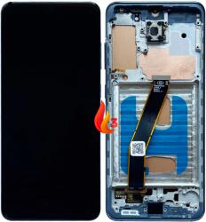 Flacara3 Display Samsung S20 LCD cu rama, Negru