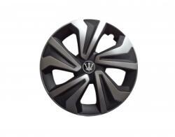 ALM Set capace roti EVO negru+argintiu 16 (ALM 280923-22)